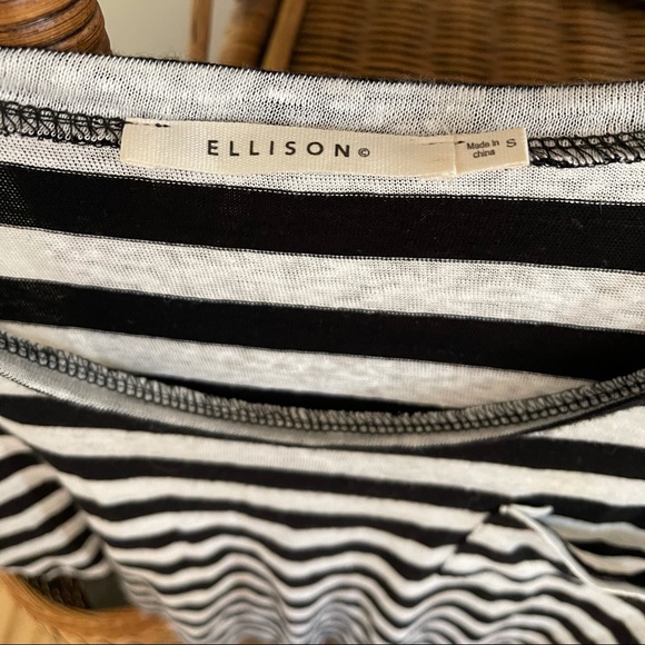 Linen Slub T-shirt by Ellison - size s - Picture 3 of 3